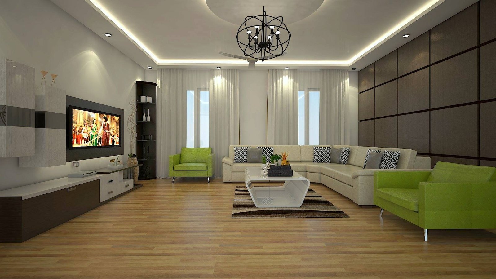 urban scenes studio 3d render interior